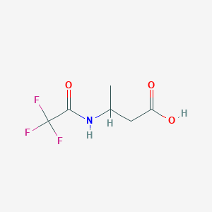 3-(2,2,2-Trifluoroacetamido)butanoic acid