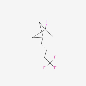 1-Iodo-3-(4,4,4-trifluorobutyl)bicyclo[1.1.1]pentane