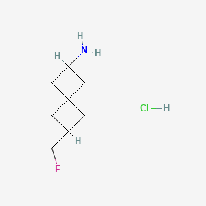 6-(Fluoromethyl)spiro[3.3]heptan-2-amine hydrochloride