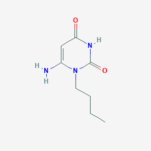 molecular formula C8H13N3O2 B1349664 6-氨基-1-丁基-1H-嘧啶-2,4-二酮 CAS No. 53681-49-5