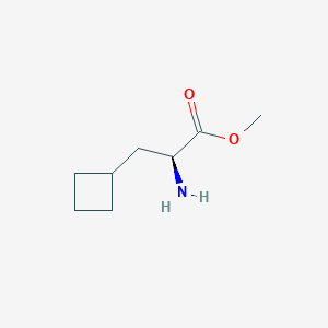 (S)-Methyl 2-amino-3-cyclobutylpropanoate