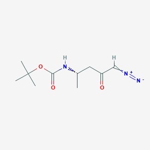 tert-butyl N-[(2S)-5-diazo-4-oxopentan-2-yl]carbamate