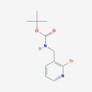 molecular formula C11H15BrN2O2 B13496940 Tert-butyl ((2-bromopyridin-3-yl)methyl)carbamate 