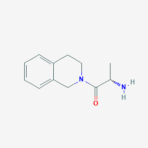 molecular formula C12H16N2O B13496952 (2S)-2-amino-1-(1,2,3,4-tetrahydroisoquinolin-2-yl)propan-1-one 