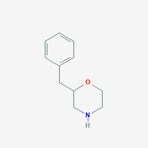 molecular formula C11H15NO B134971 2-苄基吗啉 CAS No. 131887-48-4