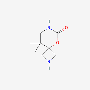 9,9-Dimethyl-5-oxa-2,7-diazaspiro[3.5]nonan-6-one