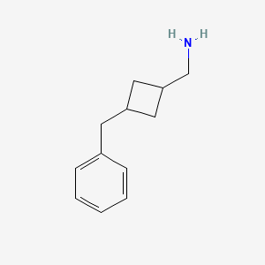 (3-Benzylcyclobutyl)methanamine