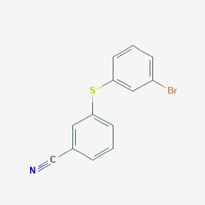 3-[(3-Bromophenyl)sulfanyl]benzonitrile