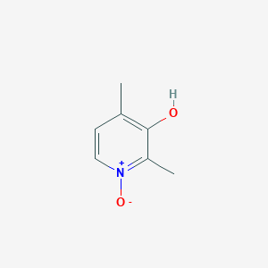 B134972 2,4-dimethyl-3-hydroxypyridine N-oxide CAS No. 143509-33-5