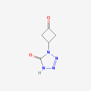 1-(3-oxocyclobutyl)-4,5-dihydro-1H-1,2,3,4-tetrazol-5-one