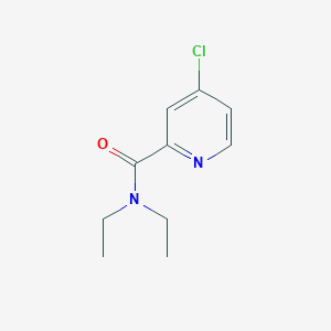 molecular formula C10H13ClN2O B1349723 4-氯-N,N-二乙基吡啶-2-甲酰胺 CAS No. 851903-41-8