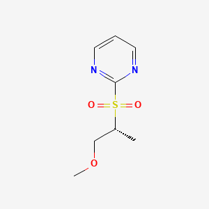 (R)-2-((1-Methoxypropan-2-yl)sulfonyl)pyrimidine