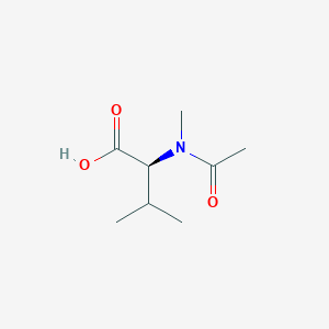 molecular formula C8H15NO3 B13497255 N-Acetyl-N-methyl-L-valine CAS No. 234772-49-7