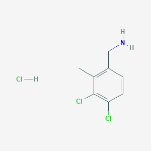 1-(3,4-Dichloro-2-methylphenyl)methanamine hydrochloride