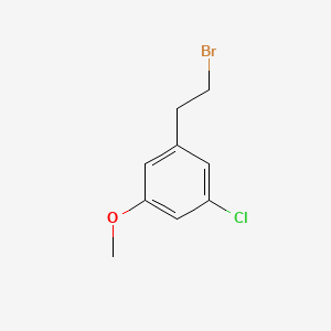 1-(2-Bromoethyl)-3-chloro-5-methoxybenzene