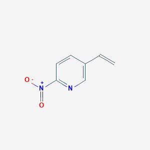 molecular formula C7H6N2O2 B134974 5-乙烯基-2-硝基吡啶 CAS No. 125889-39-6