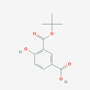 3-[(Tert-butoxy)carbonyl]-4-hydroxybenzoic acid