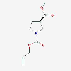 (S)-1-((Allyloxy)carbonyl)pyrrolidine-3-carboxylic acid