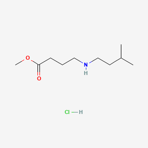 Methyl 4-[(3-methylbutyl)amino]butanoate hydrochloride