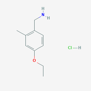 1-(4-Ethoxy-2-methylphenyl)methanamine hydrochloride