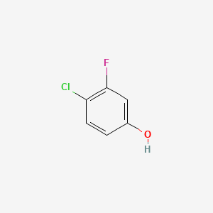 molecular formula C6H4ClFO B1349760 4-氯-3-氟苯酚 CAS No. 348-60-7