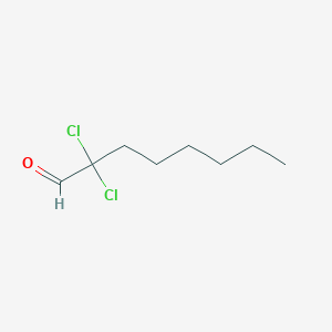 molecular formula C8H14Cl2O B1349761 2,2-二氯辛醛 CAS No. 50735-74-5