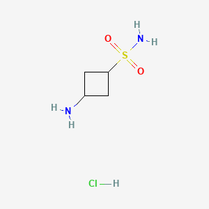 Trans-3-aminocyclobutane-1-sulfonamide hydrochloride