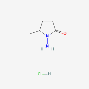 1-Amino-5-methylpyrrolidin-2-one hydrochloride