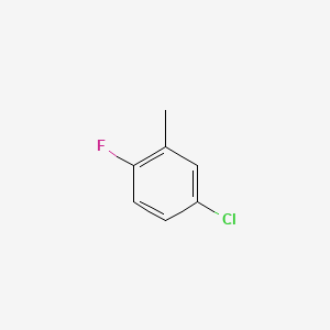 molecular formula C7H6ClF B1349765 5-氯-2-氟甲苯 CAS No. 452-66-4