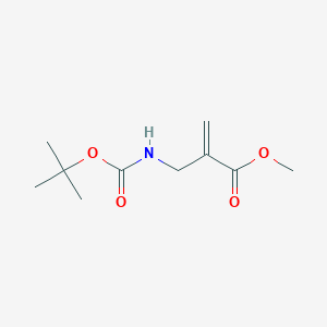 Methyl 2-[[(2-methylpropan-2-yl)oxycarbonylamino]methyl]prop-2-enoate