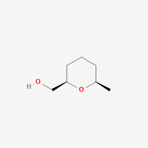 rac-[(2R,6R)-6-methyloxan-2-yl]methanol, cis