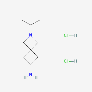 2-(Propan-2-yl)-2-azaspiro[3.3]heptan-6-amine dihydrochloride