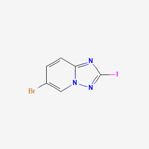 6-Bromo-2-iodo-[1,2,4]triazolo[1,5-a]pyridine