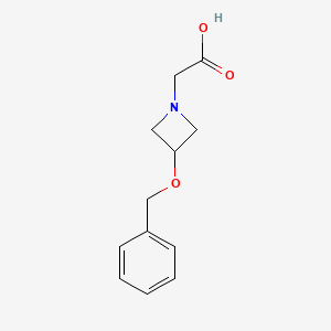 2-[3-(Benzyloxy)azetidin-1-yl]acetic acid