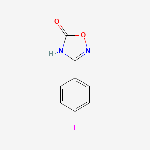 3-(4-Iodophenyl)-4,5-dihydro-1,2,4-oxadiazol-5-one