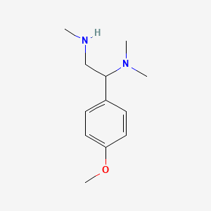 [2-(Dimethylamino)-2-(4-methoxyphenyl)ethyl](methyl)amine