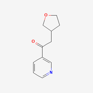 2-(Oxolan-3-yl)-1-(pyridin-3-yl)ethan-1-one