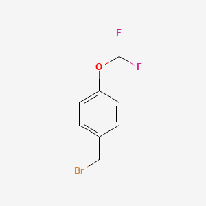 molecular formula C8H7BrF2O B1349797 4-(二氟甲氧基)苄基溴 CAS No. 3447-53-8
