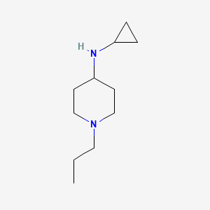 B1349804 N-cyclopropyl-1-propylpiperidin-4-amine CAS No. 387358-45-4