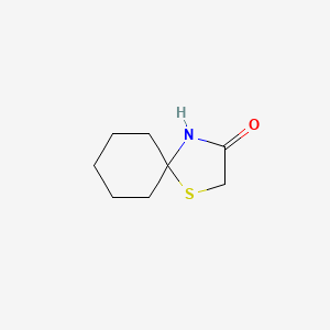 molecular formula C8H13NOS B1349822 1-Thia-4-azaspiro[4.5]decan-3-one CAS No. 4580-63-6