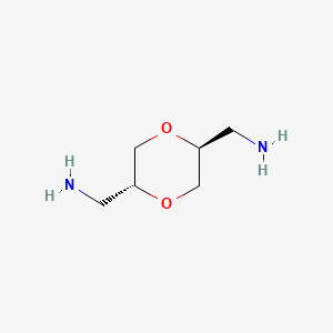 rel-((2R,5S)-1,4-Dioxane-2,5-diyl)dimethanamine