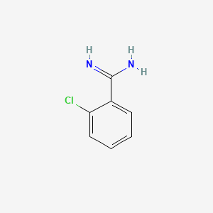 molecular formula C7H7ClN2 B1349829 2-Chlorobenzimidamid CAS No. 45743-05-3