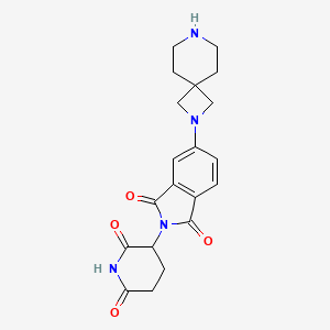 5-(2,7-Diazaspiro[3.5]non-2-yl)-2-(2,6-dioxo-3-piperidinyl)-1H-isoindole-1,3(2H)-dione