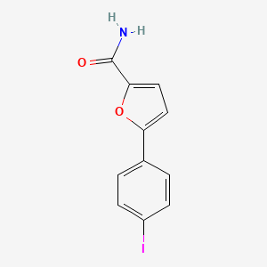 5-(4-Iodophenyl)furan-2-carboxamide