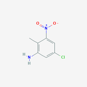 molecular formula C7H7ClN2O2 B1349850 5-Chloro-2-methyl-3-nitroaniline CAS No. 219312-44-4