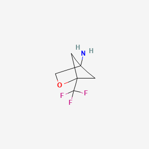 1-(Trifluoromethyl)-2-oxabicyclo[2.1.1]hexan-4-amine