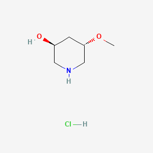 (3S,5S)-5-methoxypiperidin-3-ol hydrochloride