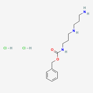 benzyl N-{3-[(3-aminopropyl)amino]propyl}carbamate dihydrochloride