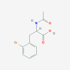 3-(2-Bromophenyl)-2-acetamidopropanoic acid