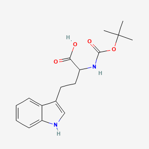 2-((tert-butoxycarbonyl)amino)-4-(1H-indol-3-yl)butanoic acid